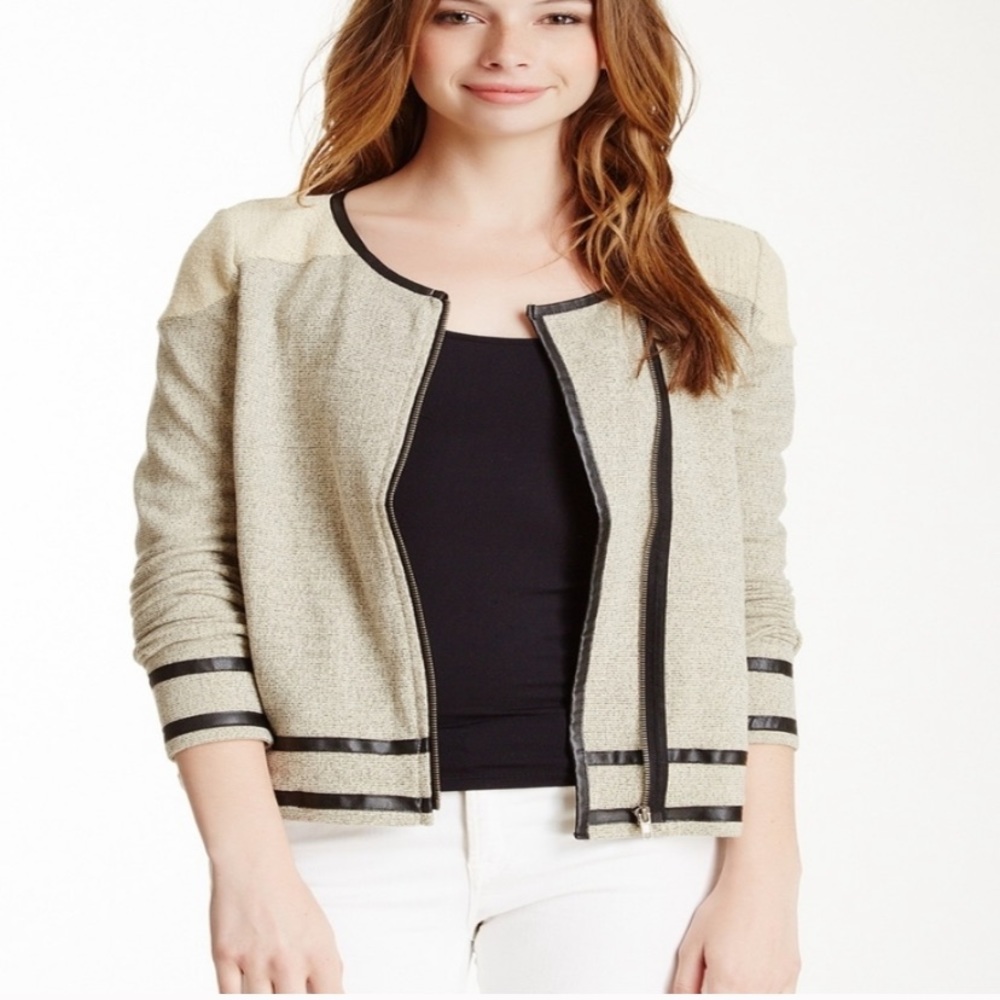 Jack by bb Dakota Lidia Zip Cardigan/Jacket - S